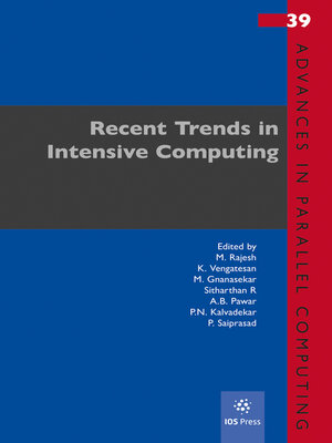 cover image of Recent Trends in Intensive Computing